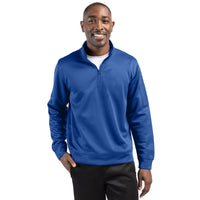 Clique Lift Solution-dyed Performance Unisex Half Zip Sweatshirt