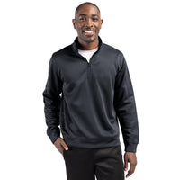 Clique Lift Solution-dyed Performance Unisex Half Zip Sweatshirt