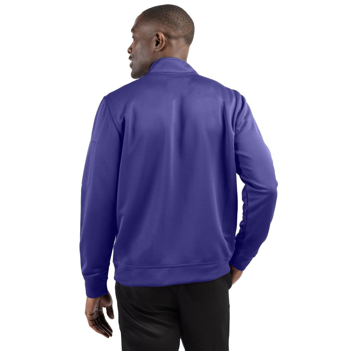 Clique Lift Solution-dyed Performance Unisex Half Zip Sweatshirt