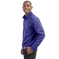 Clique Lift Solution-dyed Performance Unisex Half Zip Sweatshirt