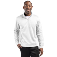 Clique Lift Solution-dyed Performance Unisex Half Zip Sweatshirt