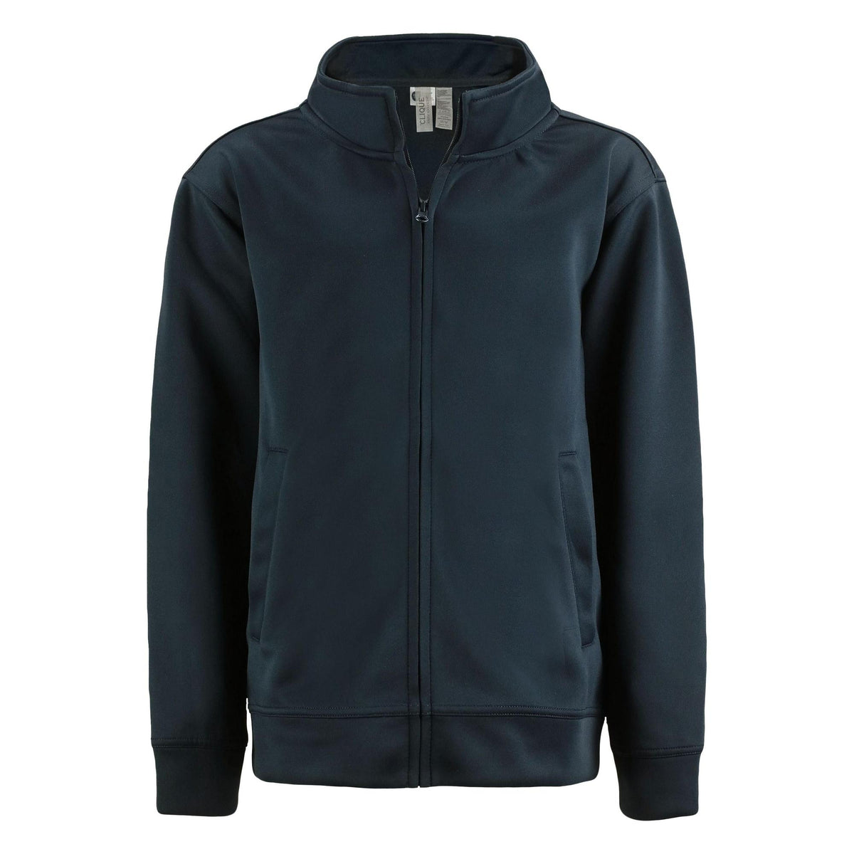 Clique Lift Solution-dyed Performance Youth Full Zip Sweatshirt