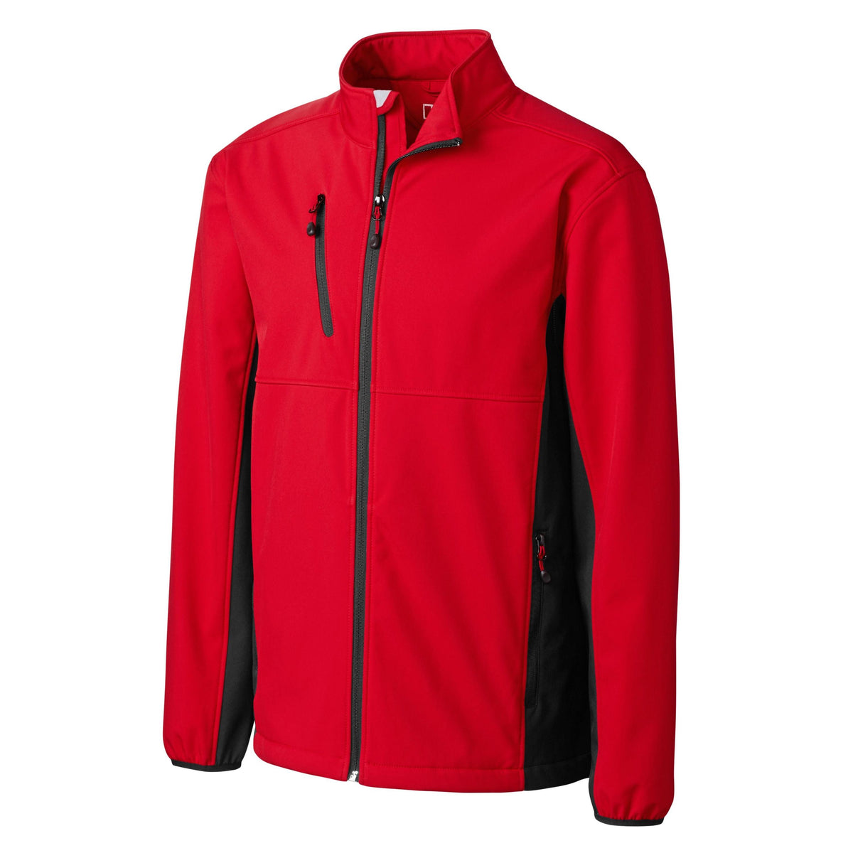 Clique Narvik Recycled Colorblock Stretch Softshell Mens Full Zip Jacket