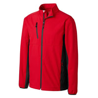 Clique Narvik Recycled Colorblock Stretch Softshell Mens Full Zip Jacket