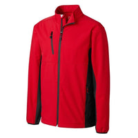 Clique Narvik Recycled Colorblock Stretch Softshell Mens Full Zip Jacket
