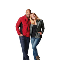 Clique Narvik Recycled Colorblock Stretch Softshell Mens Full Zip Jacket