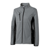 Clique Narvik Recycled Colorblock Stretch Softshell Womens Full Zip Jacket