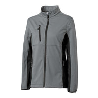 Clique Narvik Recycled Colorblock Stretch Softshell Womens Full Zip Jacket