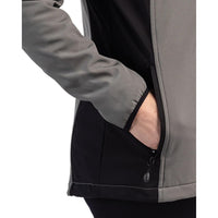 Clique Narvik Recycled Colorblock Stretch Softshell Womens Full Zip Jacket