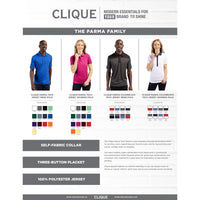 Clique Parma Tech Jersey Womens Polo