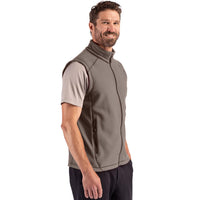 Clique Powder Recycled Fleece Mens Full Zip Vest
