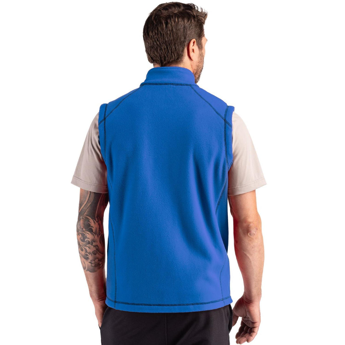 Clique Powder Recycled Fleece Mens Full Zip Vest