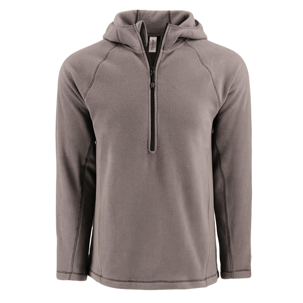 Clique Powder Recycled Fleece Mens Half Zip Sweatshirt