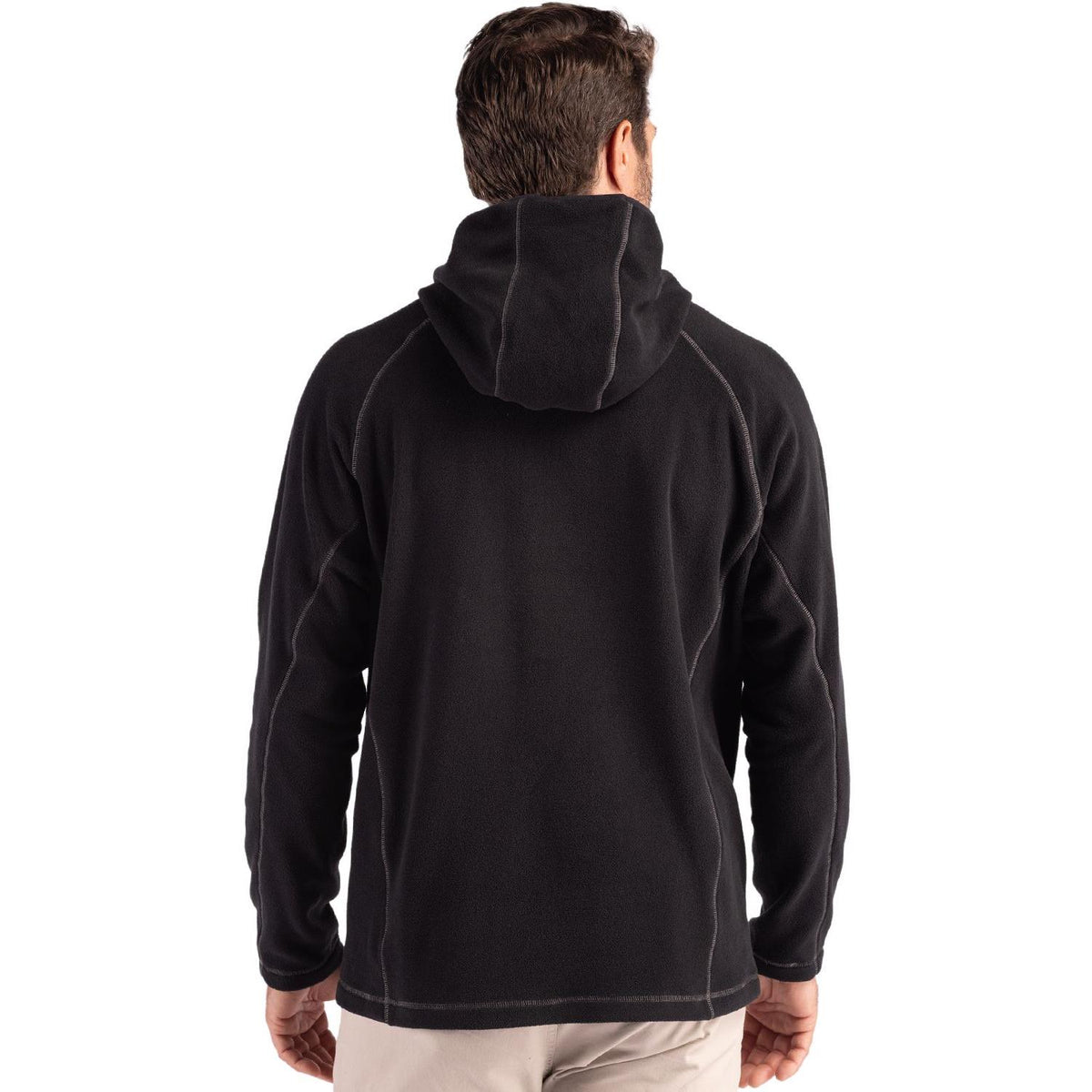 Clique Powder Recycled Fleece Mens Half Zip Sweatshirt