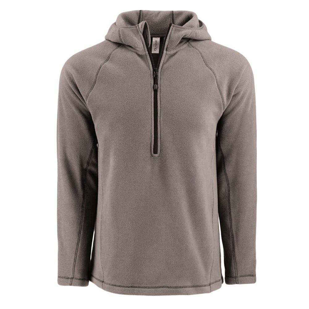 Clique Powder Recycled Fleece Mens Half Zip Sweatshirt