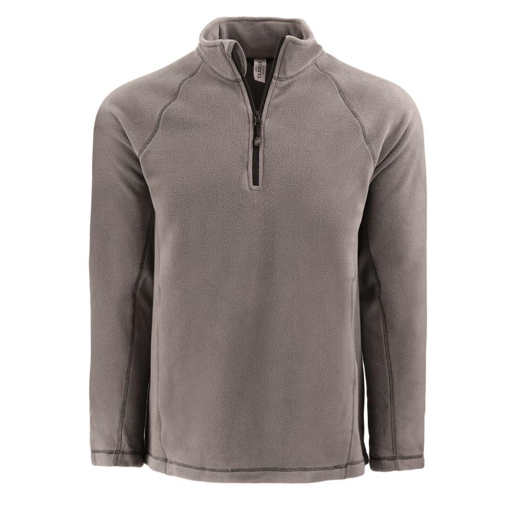 Clique Powder Recycled Fleece Mens Quarter Zip Jacket