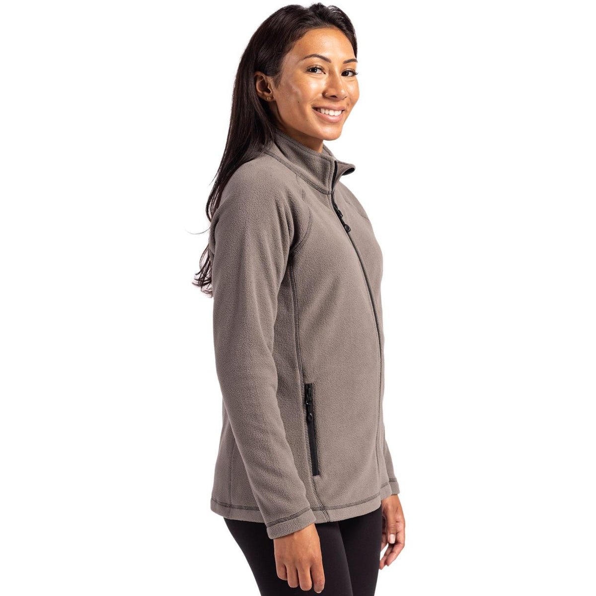 Clique Powder Recycled Fleece Womens Full Zip Jacket