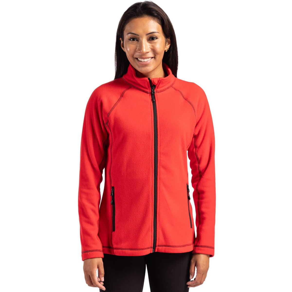 Clique Powder Recycled Fleece Womens Full Zip Jacket
