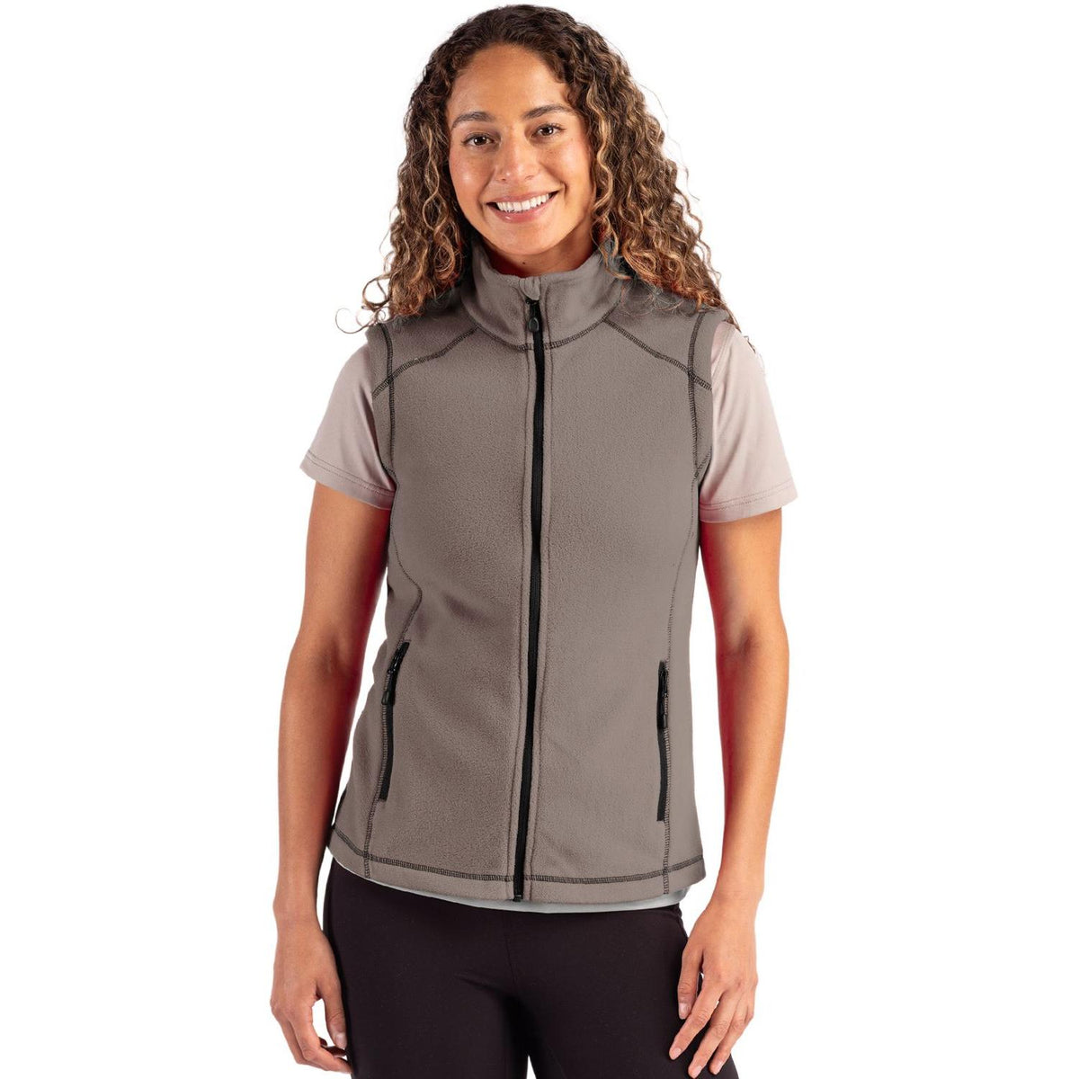 Clique Powder Recycled Fleece Womens Full Zip Vest
