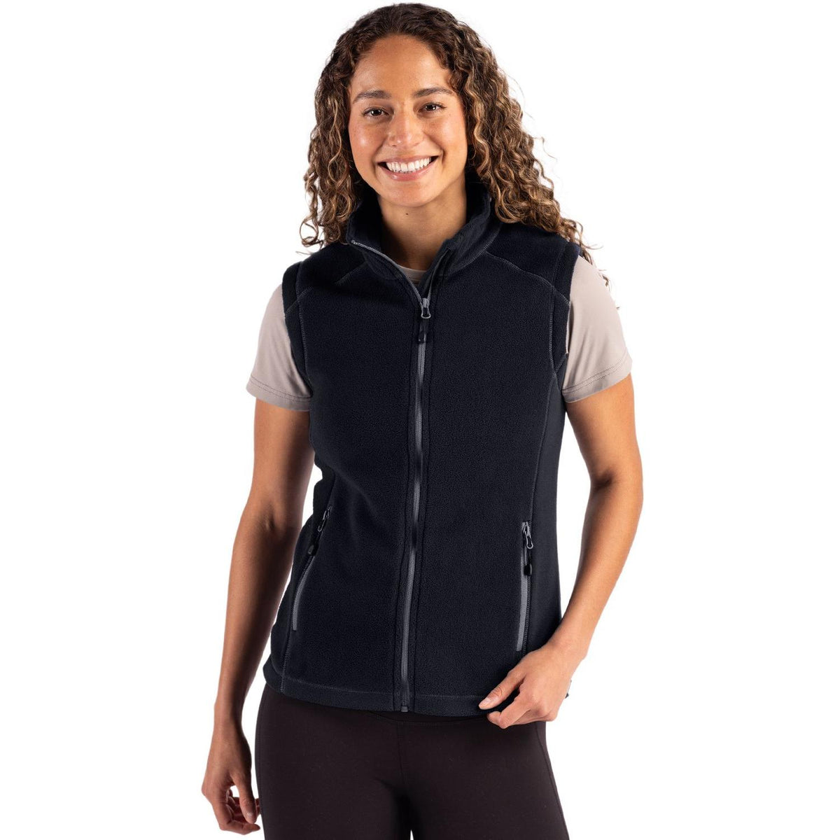 Clique Powder Recycled Fleece Womens Full Zip Vest