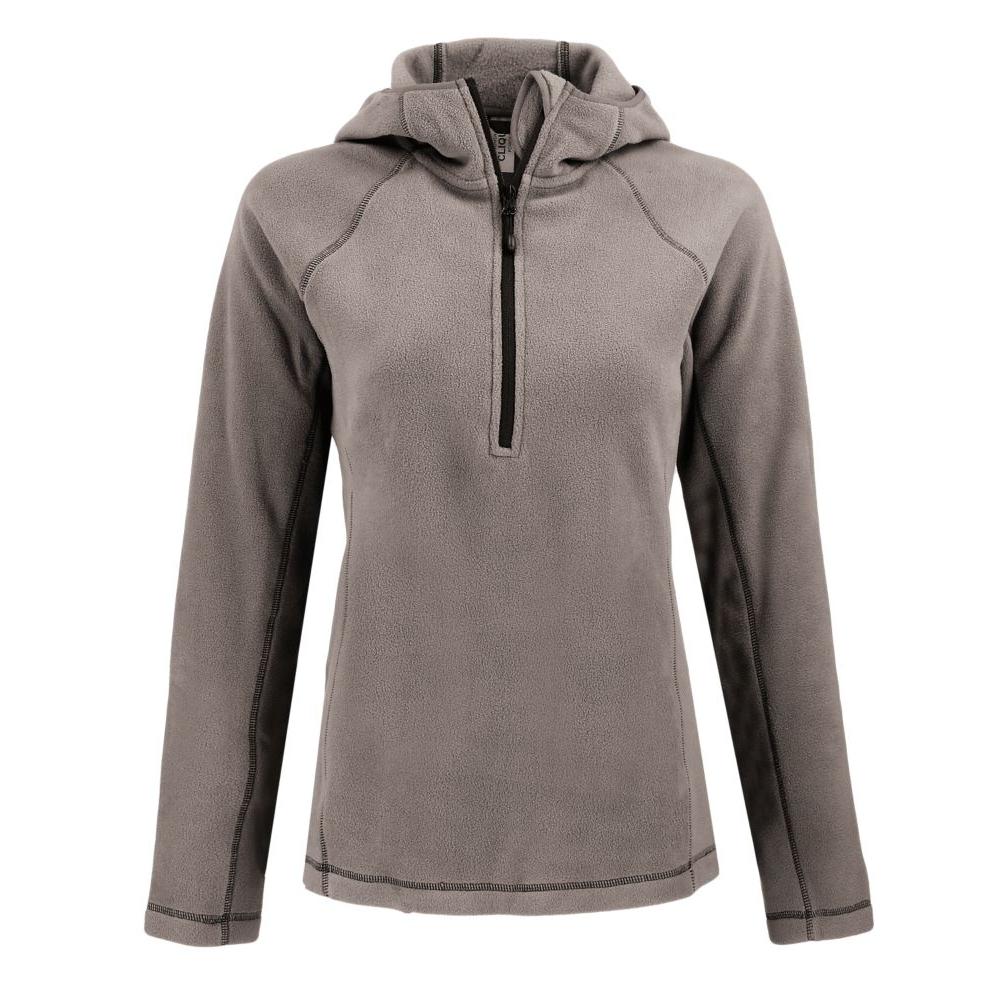 Clique Powder Recycled Fleece Womens Half Zip Sweatshirt