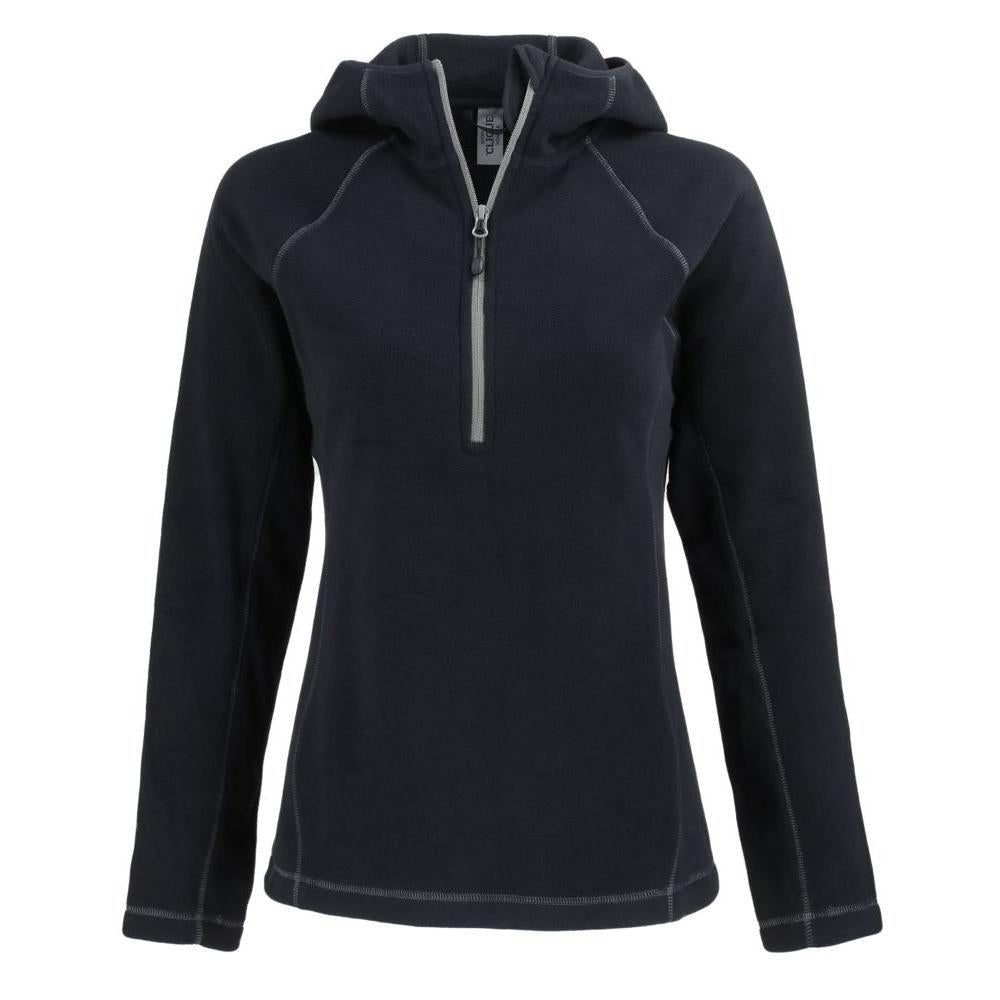 Clique Powder Recycled Fleece Womens Half Zip Sweatshirt