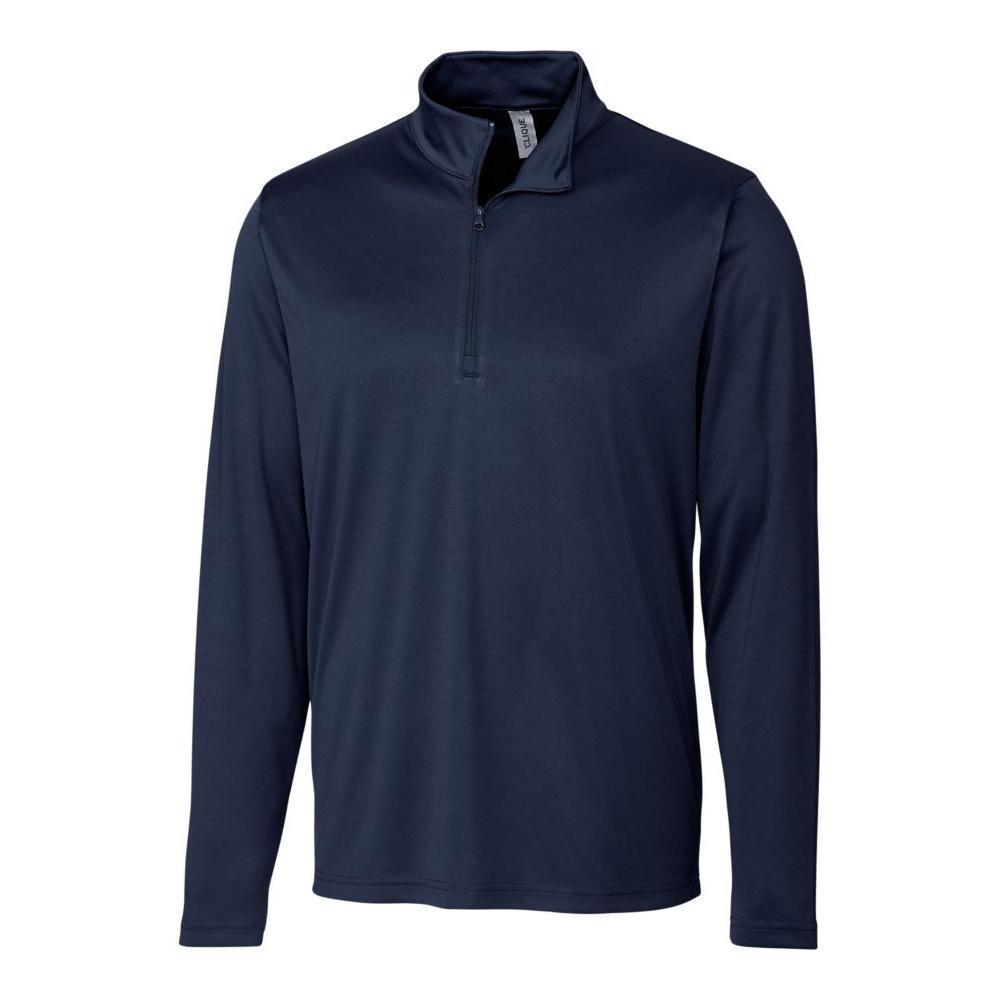 Clique Spin Solution-dyed Performance Interlock Mens Half Zip
