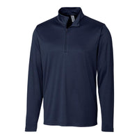 Clique Spin Solution-dyed Performance Interlock Mens Half Zip