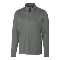 Clique Spin Solution-dyed Performance Interlock Mens Half Zip