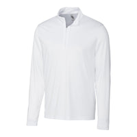 Clique Spin Solution-dyed Performance Interlock Mens Half Zip