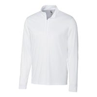 Clique Spin Solution-dyed Performance Interlock Mens Half Zip