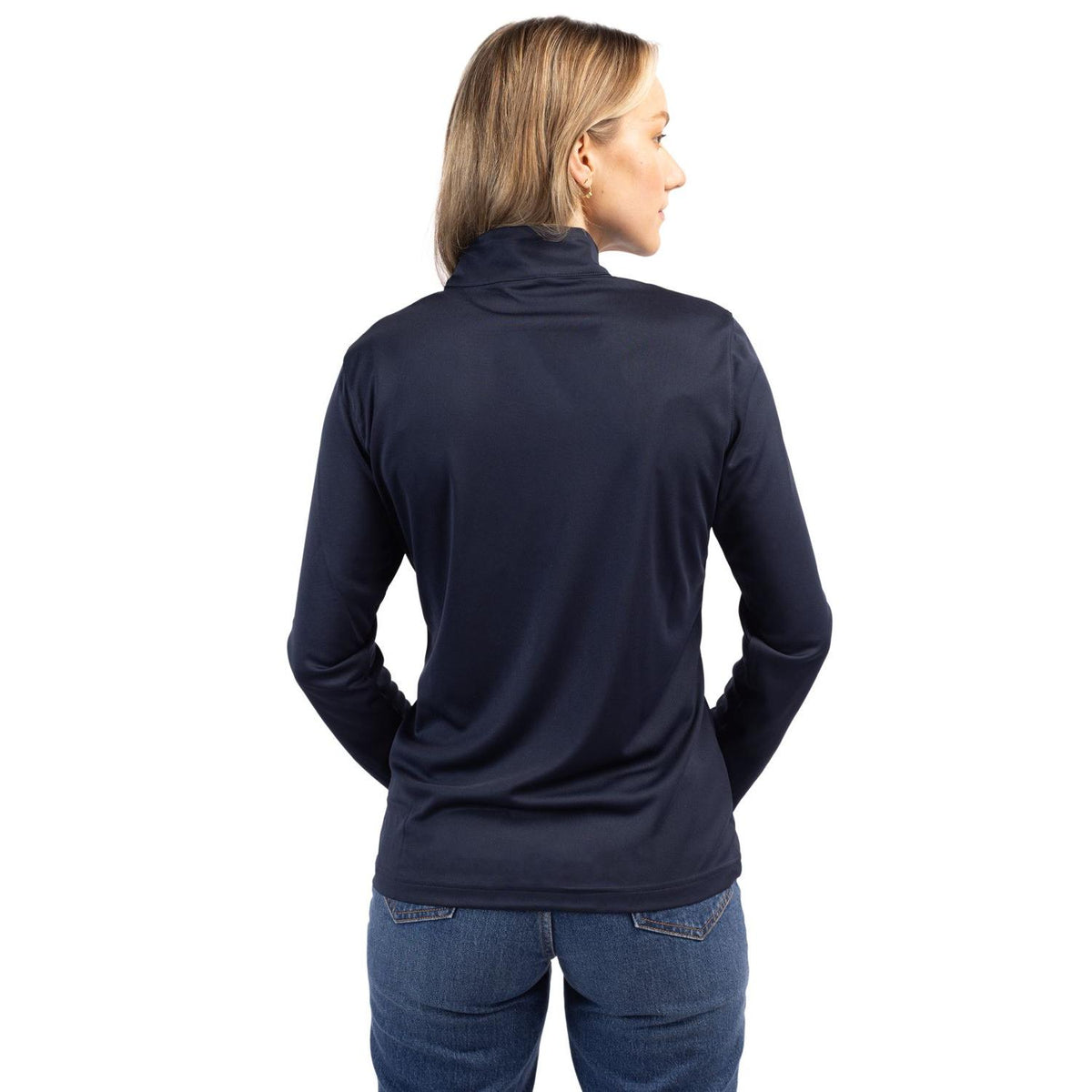Clique Spin Solution-dyed Performance Interlock Womens Half Zip