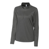 Clique Spin Solution-dyed Performance Interlock Womens Half Zip
