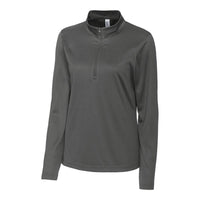 Clique Spin Solution-dyed Performance Interlock Womens Half Zip