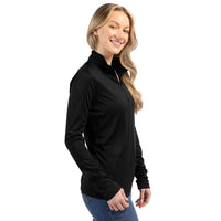 Clique Spin Solution-dyed Performance Interlock Womens Half Zip
