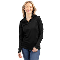 Clique Spin Solution-dyed Performance Interlock Womens Half Zip