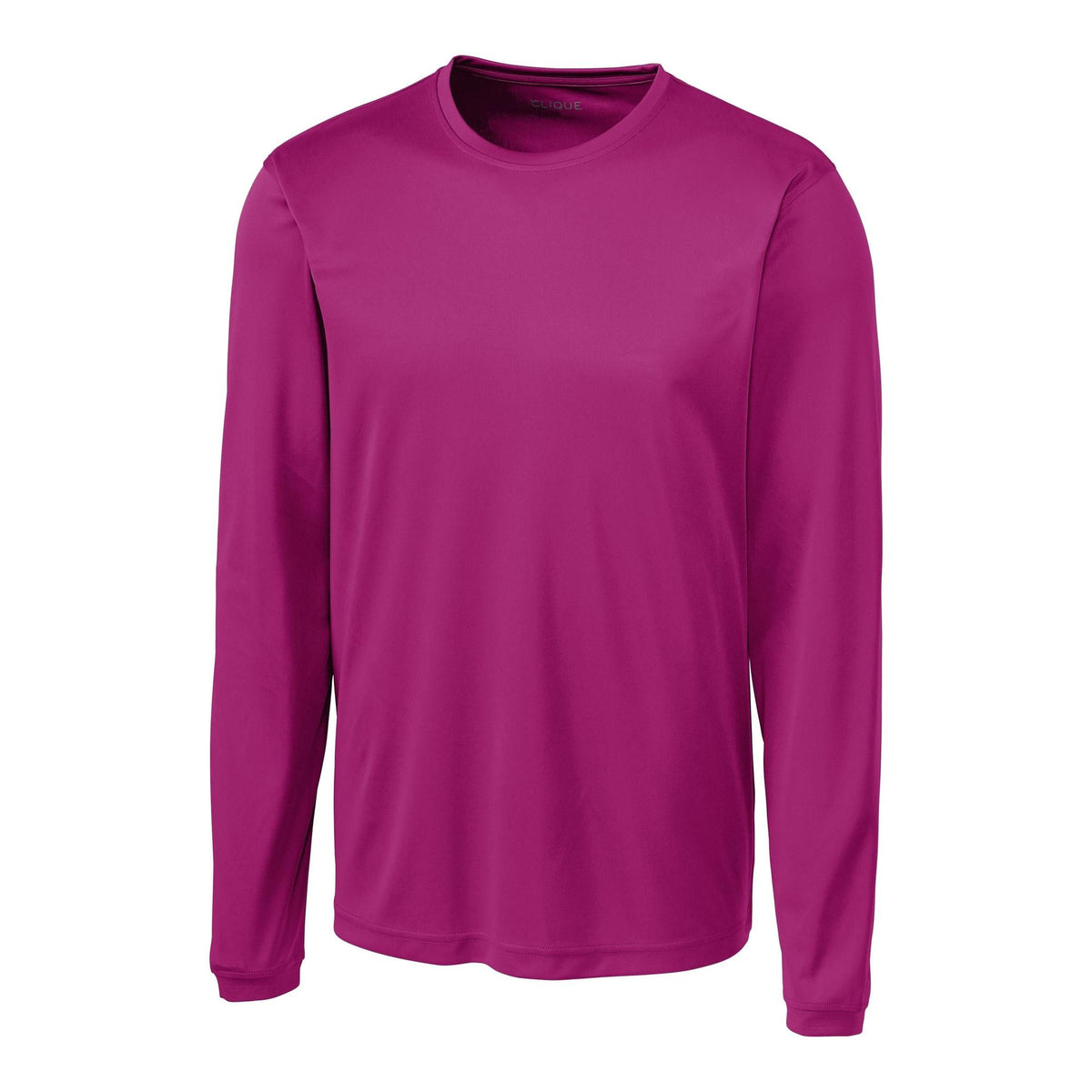 Clique Spin Solution-dyed Performance Jersey Mens Long Sleeve Tee
