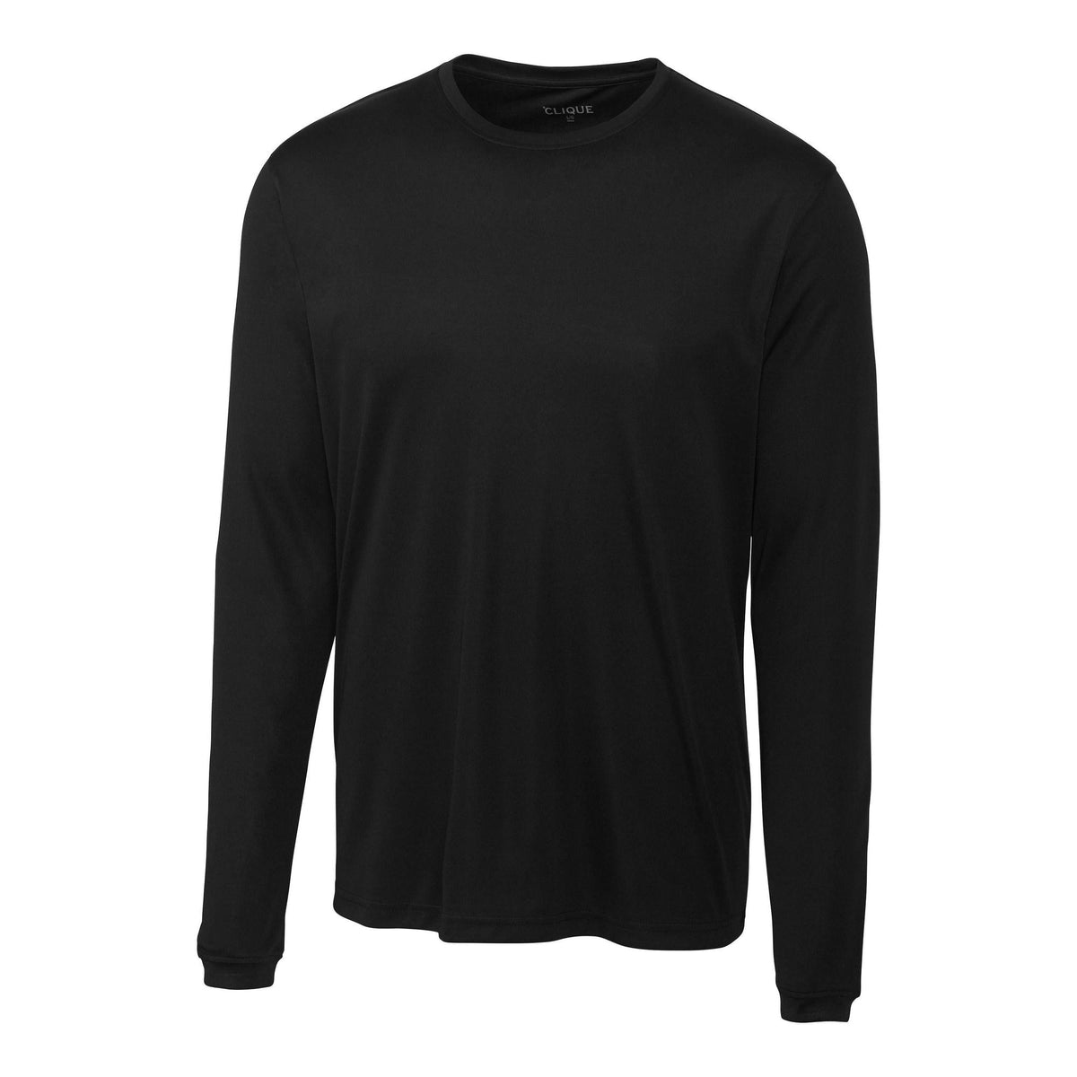 Clique Spin Solution-dyed Performance Jersey Mens Long Sleeve Tee