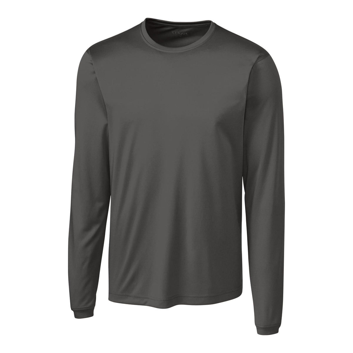 Clique Spin Solution-dyed Performance Jersey Mens Long Sleeve Tee
