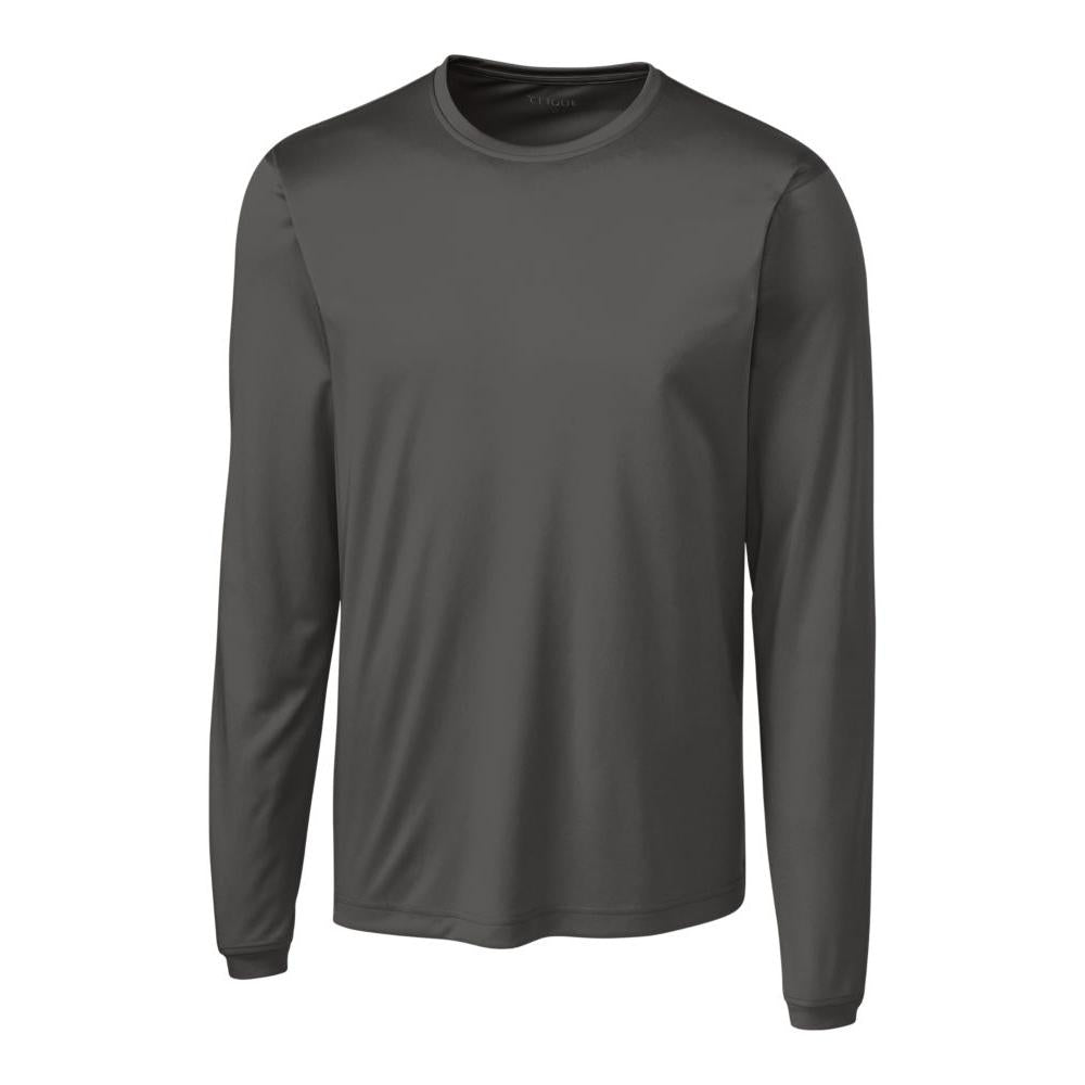 Clique Spin Solution-dyed Performance Jersey Mens Long Sleeve Tee