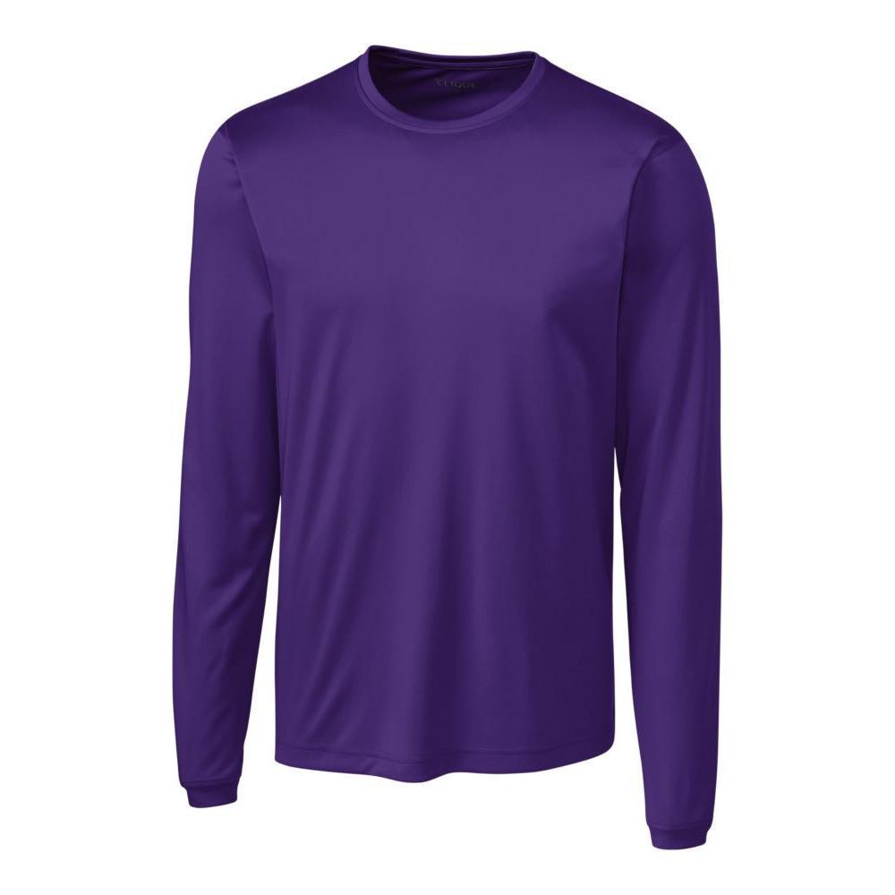 Clique Spin Solution-dyed Performance Jersey Mens Long Sleeve Tee