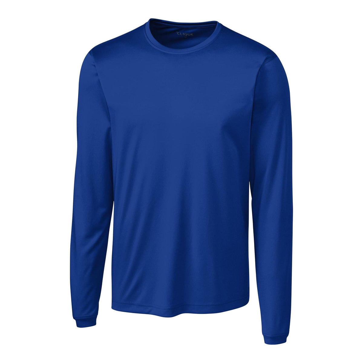 Clique Spin Solution-dyed Performance Jersey Mens Long Sleeve Tee