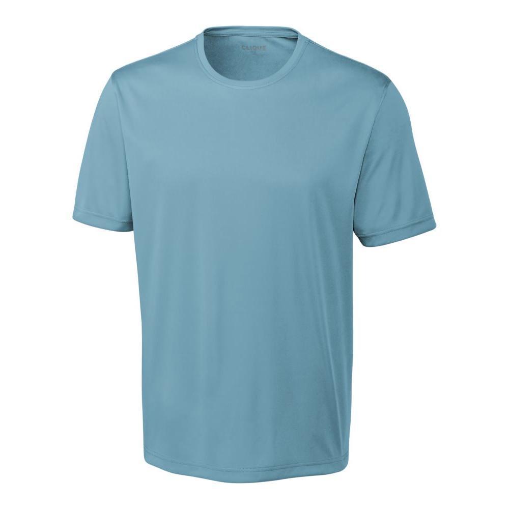Clique Spin Solution-dyed Performance Jersey Mens Short Sleeve Tee