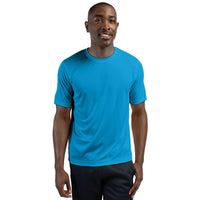 Clique Spin Solution-dyed Performance Jersey Mens Short Sleeve Tee