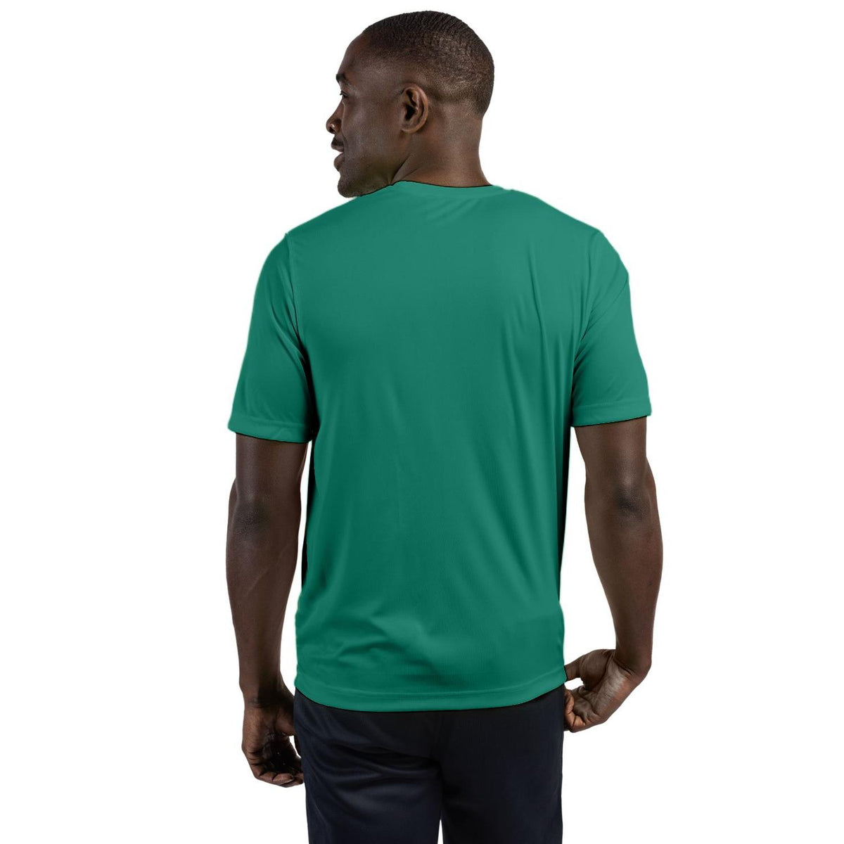 Clique Spin Solution-dyed Performance Jersey Mens Short Sleeve Tee