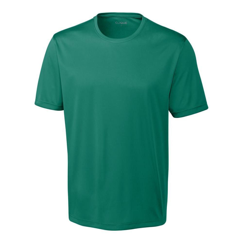 Clique Spin Solution-dyed Performance Jersey Mens Short Sleeve Tee