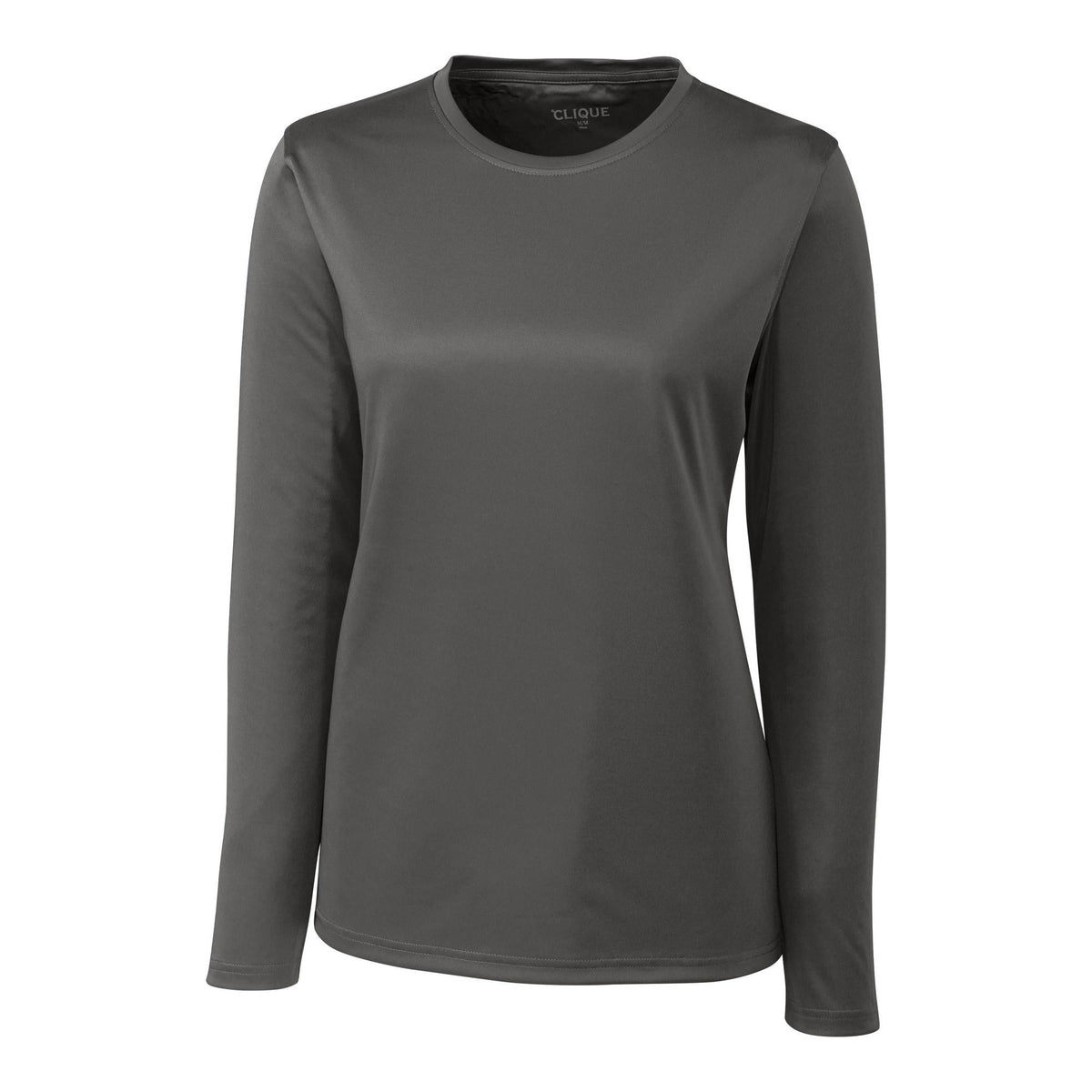Clique Spin Solution-dyed Performance Jersey Womens Long Sleeve Tee