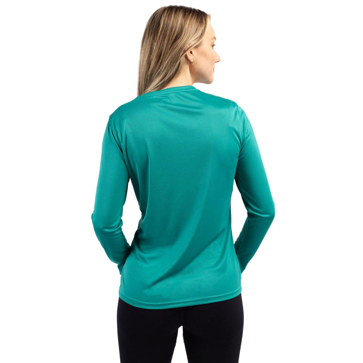 Clique Spin Solution-dyed Performance Jersey Womens Long Sleeve Tee