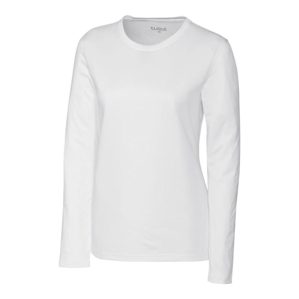 Clique Spin Solution-dyed Performance Jersey Womens Long Sleeve Tee