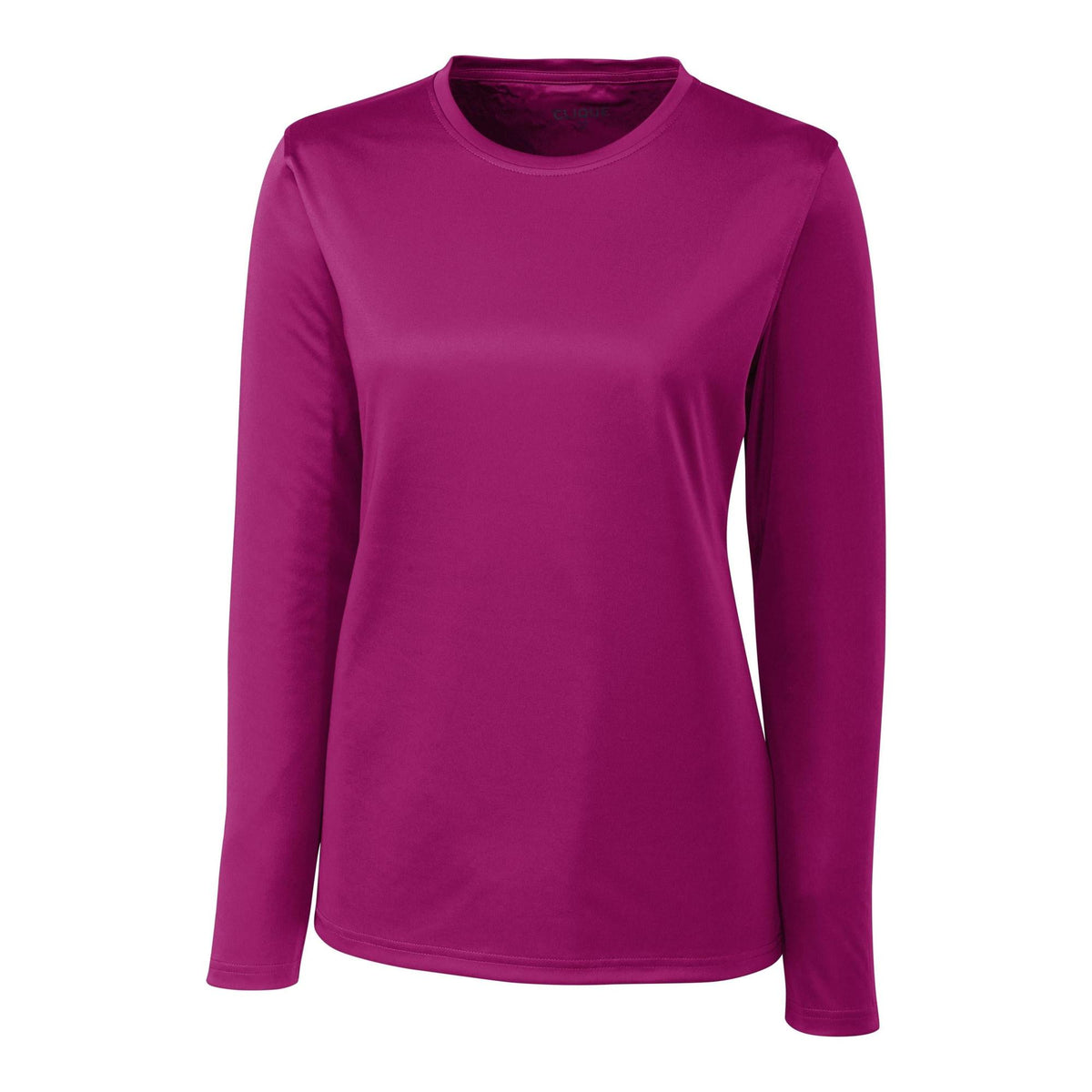 Clique Spin Solution-dyed Performance Jersey Womens Long Sleeve Tee